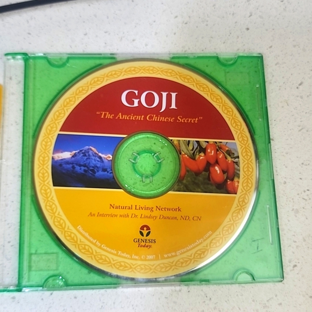 Acai Treasure of the Amazon,Goji The Ancient Chinese Secret.  Set of 2.